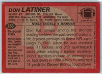 1983 Topps Don Latimer #265