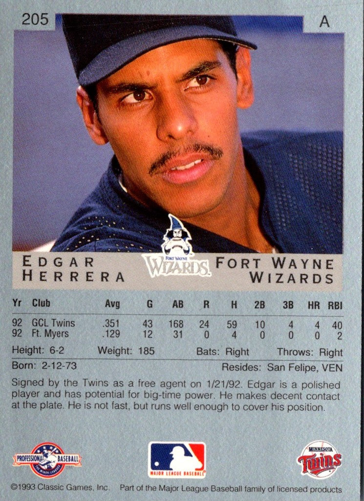 1993 Classic Best Edgar Herrera