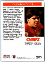 1992 Proset Joe Valerio #205
