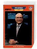 1989 Pro Set Announcers Pete Axthelm