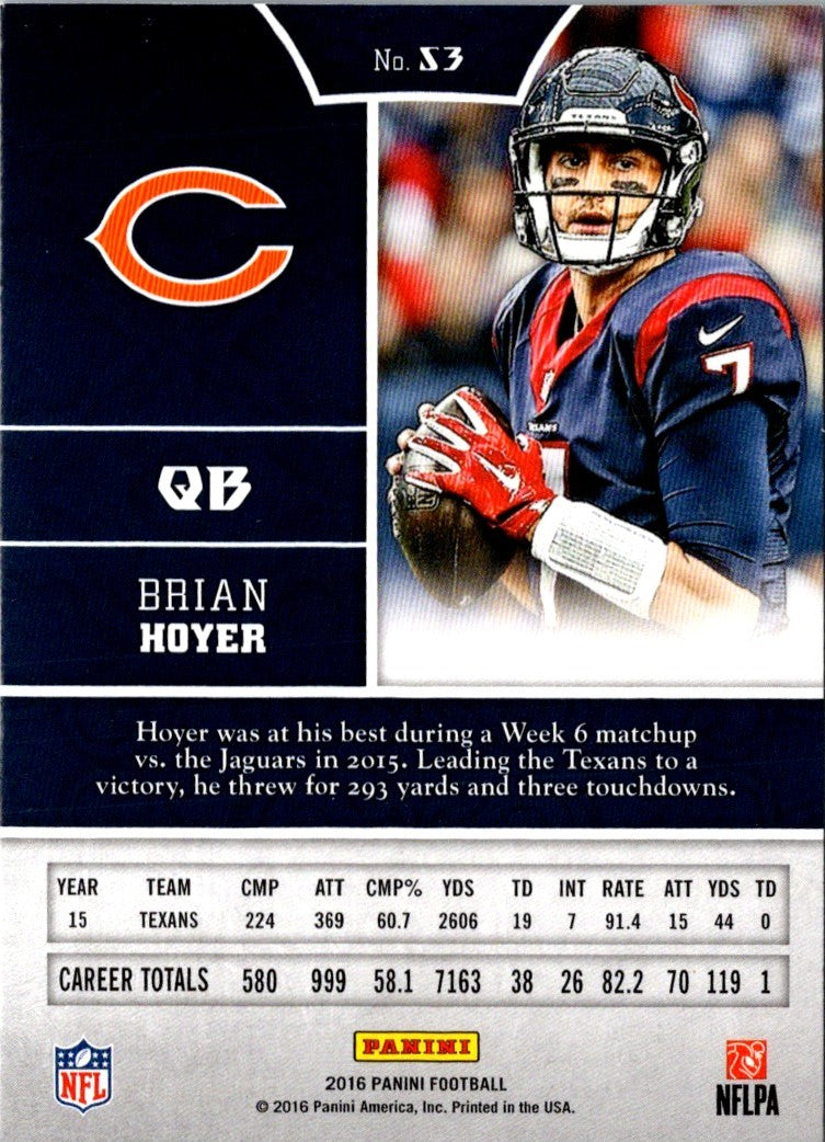 2015 Panini Prestige Brian Hoyer