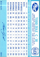 1991 Post Cereal Todd Zeile