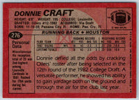 1983 Topps Donnie Craft #276