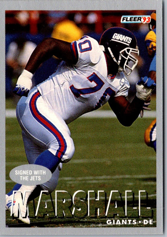 1993 Fleer Leonard Marshall #133