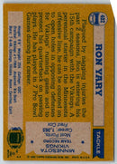1982 Topps Ron Yary