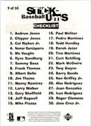 1998 Collector's Choice Stickums Albert Belle