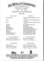 2010 Topps Allen & Ginter Johnny Damon #197