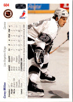 1991 Upper Deck Corey Millen #604 Rookie