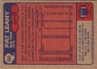 1985 Topps Pat Leahy #342