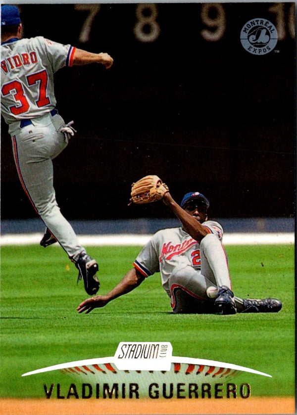 1999 Stadium Club Vladimir Guerrero #80