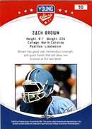 2012 Leaf Young Stars Zach Brown