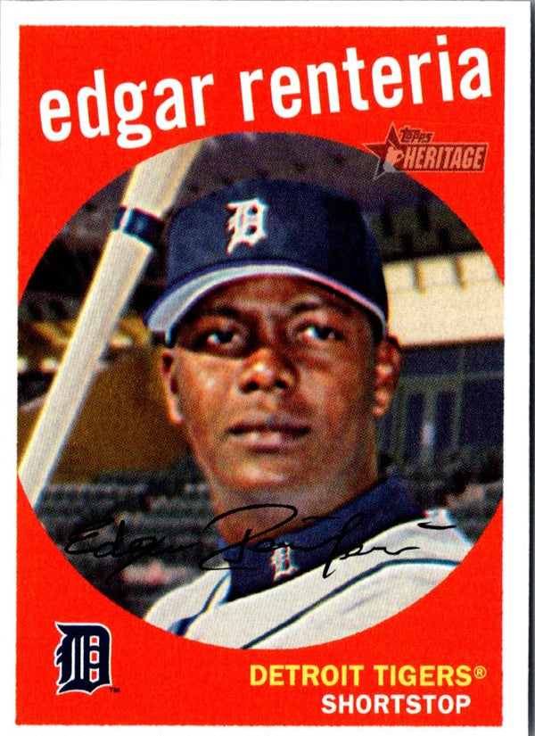 2008 Topps Heritage Edgar Renteria #293