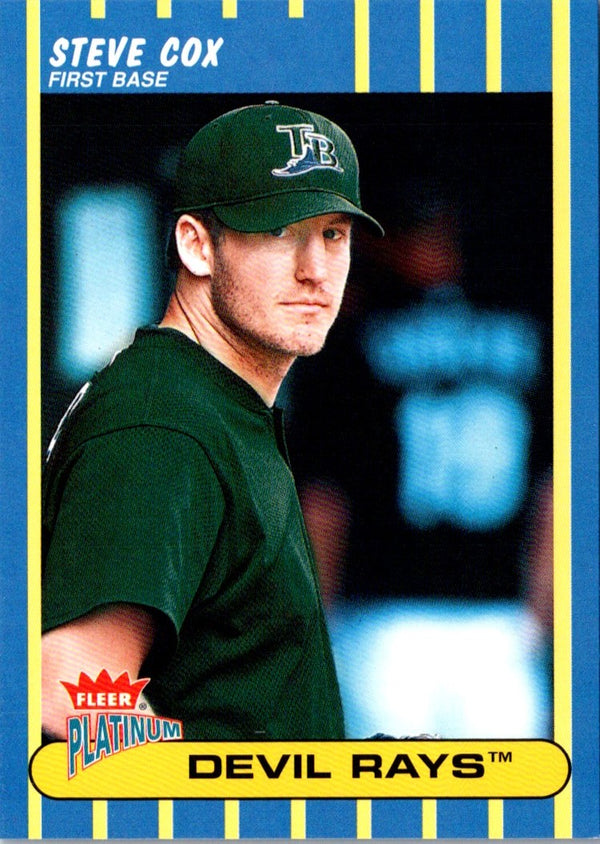 2003 Fleer Platinum Steve Cox #39