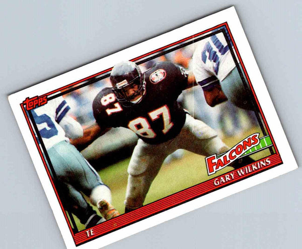 1991 Topps Football Gary Wilkins #588