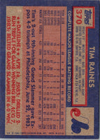 1984 Topps Tim Raines #370