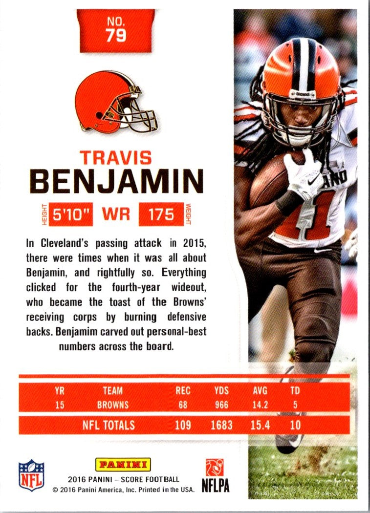 2016 Score Travis Benjamin