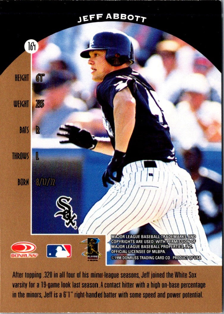 1998 Donruss Preferred Jeff Abbott