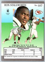 1991 Fleer Ultra Ron Stallworth #107