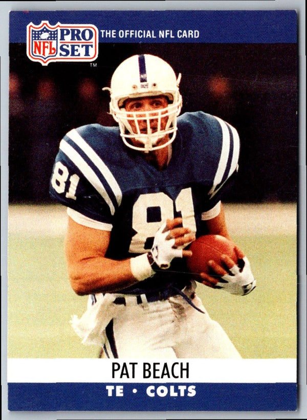 1990 Pro Set Pat Beach #520