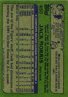 1982 Topps Jack Morris #450