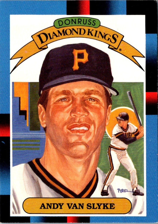 1988 Donruss Diamond Kings Andy Van Slyke #18