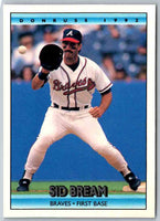 1992 Donruss Sid Bream #202