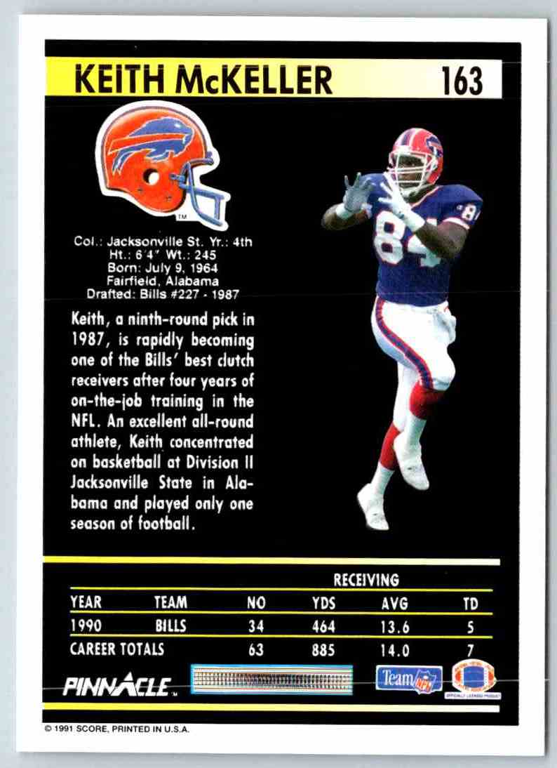 1991 Pinnacle Keith McKeller