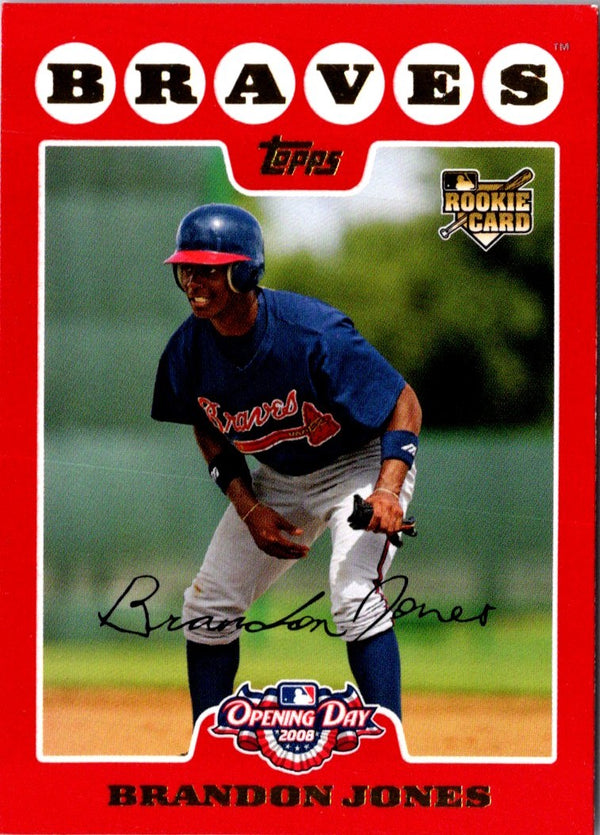 2008 Topps Opening Day Brandon Jones #205 Rookie