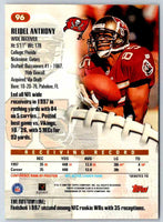 1998 Topps Stadium Club Football Reidel Anthony #96