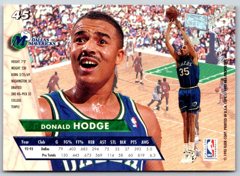 1993 Ultra Donald Hodge