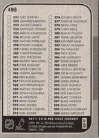 2011 O-Pee-Chee Checklist #498