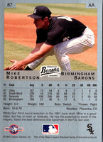 1993 Classic Best Mike Robertson #87