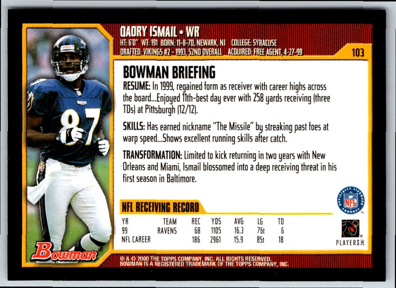 2000 Bowman Qadry Ismail