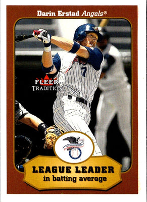 2001 Fleer Tradition Darin Erstad #388