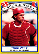 1991 Post Cereal Todd Zeile