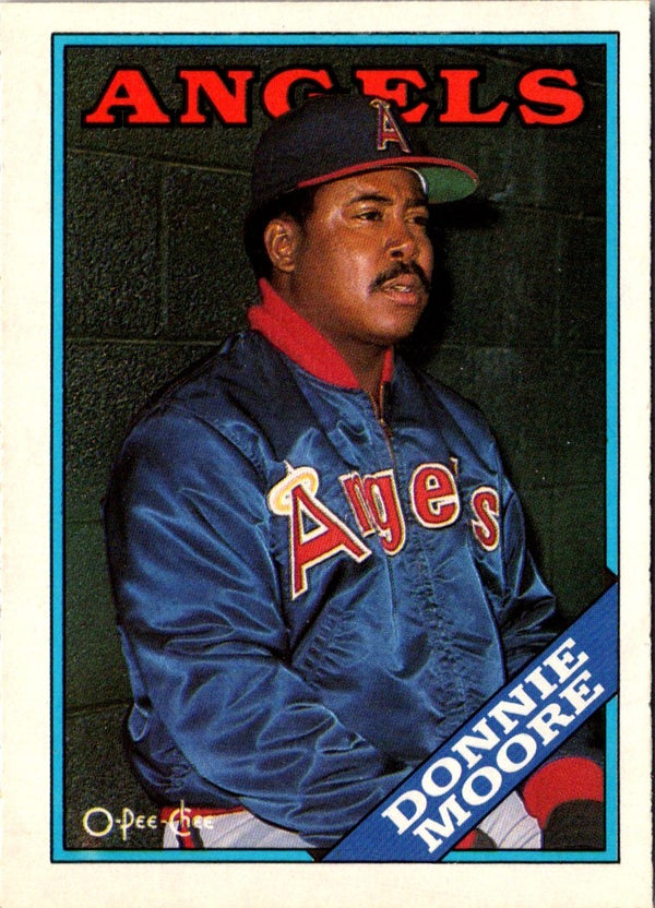 1988 O-Pee-Chee Donnie Moore #204