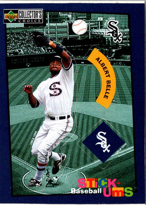 1998 Collector's Choice Stickums Albert Belle #9