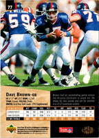 1995 SP Dave Brown #77