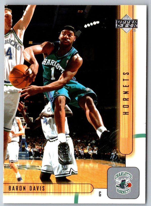 2001 Upper Deck Baron Davis #13