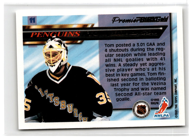 1993 Topps Premier Black Gold Tom Barrasso