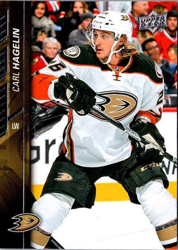 2015 Upper Deck Carl Hagelin #257