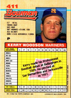 1992 Bowman Kerry Woodson #411