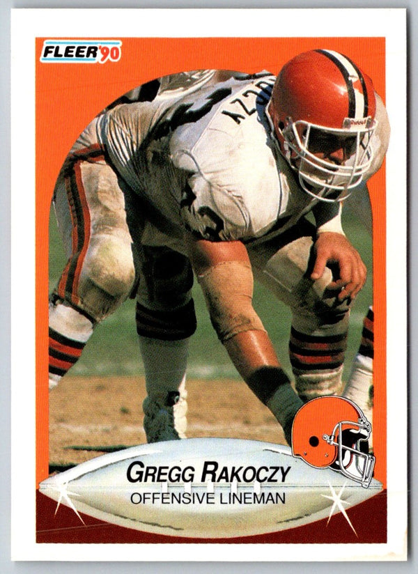 1990 Fleer Gregg Rakoczy #57 Rookie