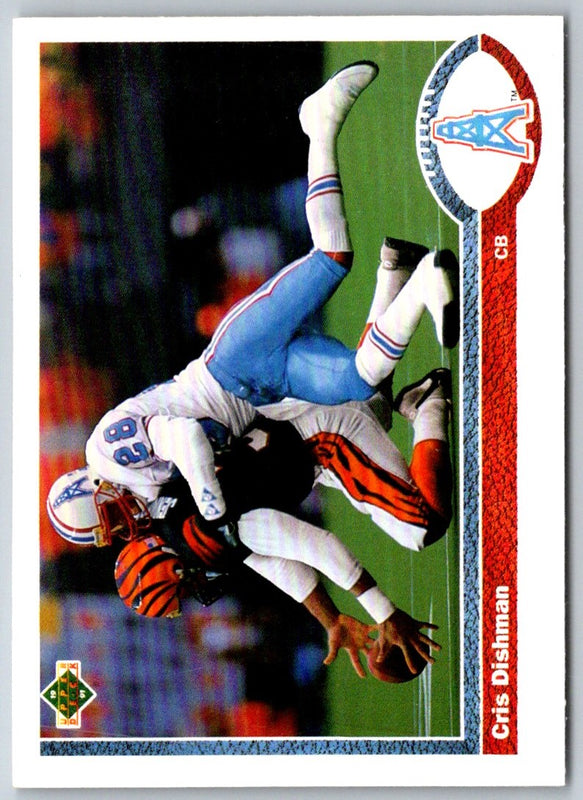 1991 Upper Deck Cris Dishman #279 Rookie