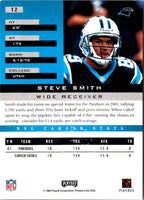 2002 Playoff Honors Steve Smith #12