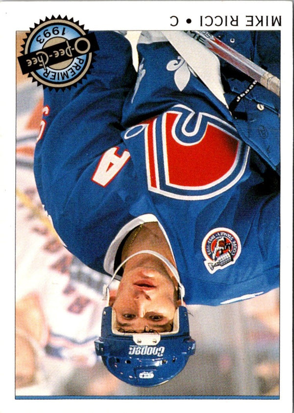 1992 O-Pee-Chee Premier Mike Ricci #91