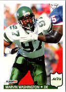 1992 Fleer Marvin Washington