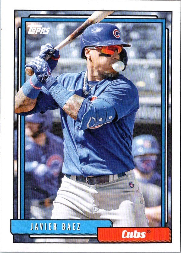 2021 Topps Update 1992 Redux Javier Baez #T92-13