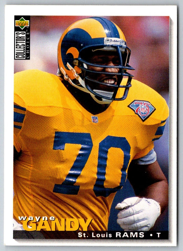 1995 Collector's Choice Wayne Gandy #105