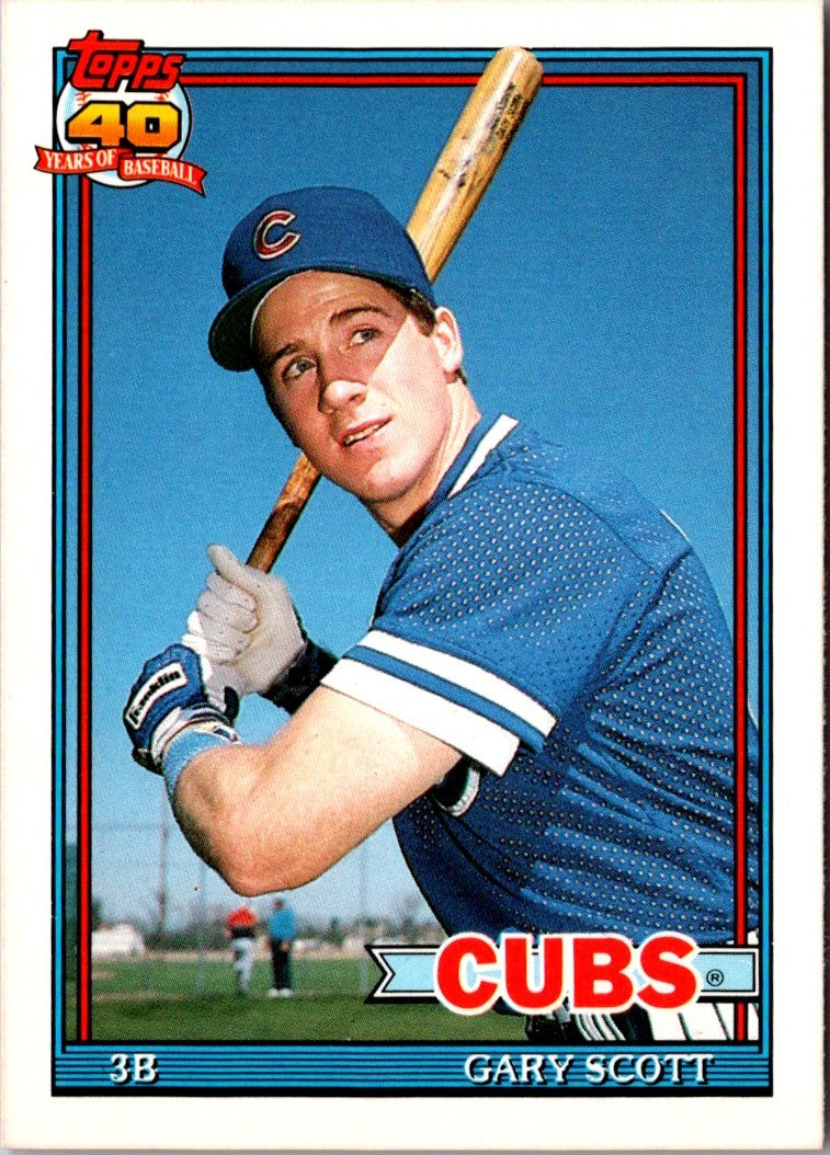 1991 Topps Traded Gary Scott